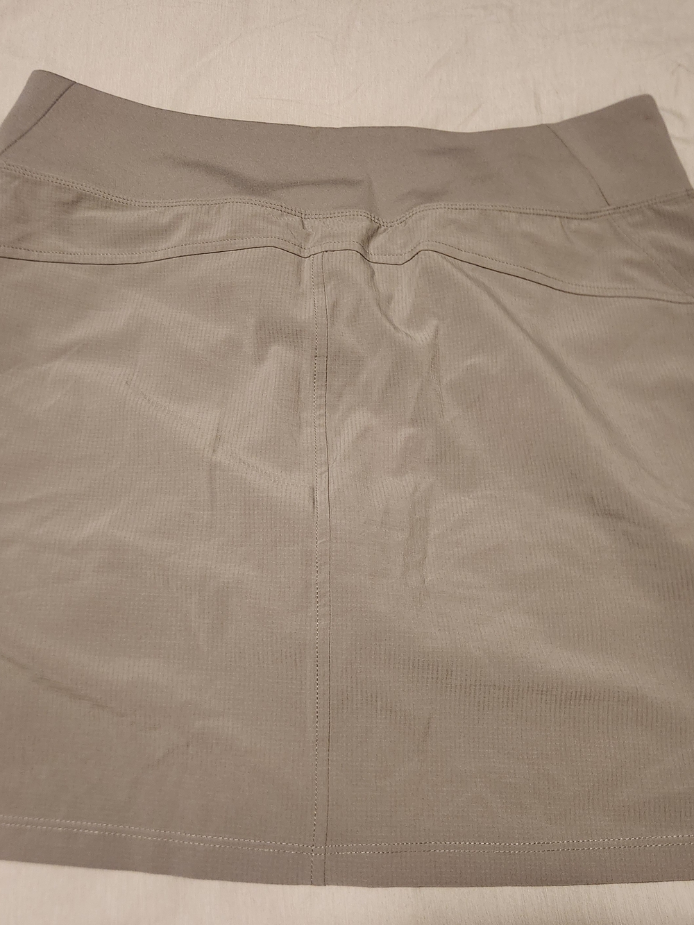 Orvis Mini Skort in Light Gray